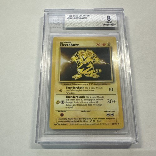 Electabuzz graded BGS 8 for sale on eBay