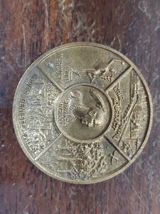 Monroe county sesquicentennial coin