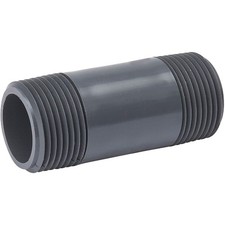 B K 1 In. MIP x 4 In. Schedule 80 PVC Nipple 505-040 B K 505-040 032888990258