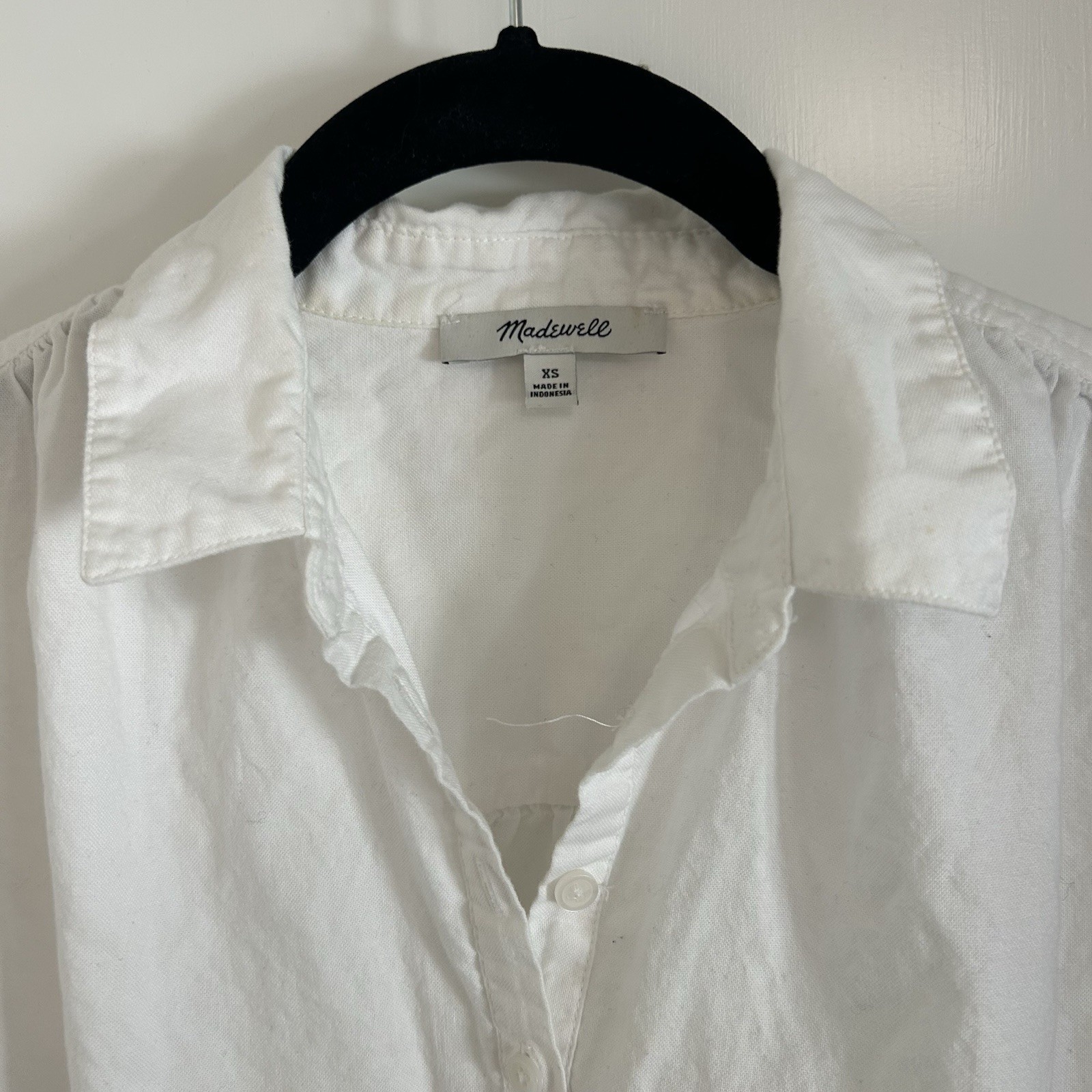 Madewell Central Oversized Button Down Shirt In P… - image 3