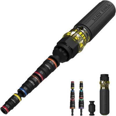 32914HD 14-In-1 Impact Rated Flip Socket Set, SAE and Metric Sizes, Magnetic Soc