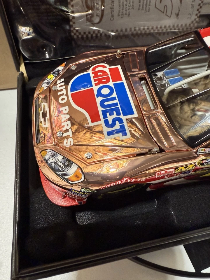 RARO* Mark Martin COPPER ELITE Carquest Honoring Our Soldiers 2011 1/24 Diecast Foto 3 de 4
