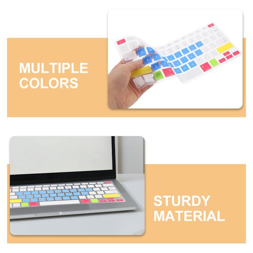 2 Pcs Tastaturfolie Von Silikontastaturschutz Staubsichere - 第 8/12 張圖片