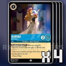 Aurora Briar Rose 138/204 x4 First Chapter Disney Lorcana