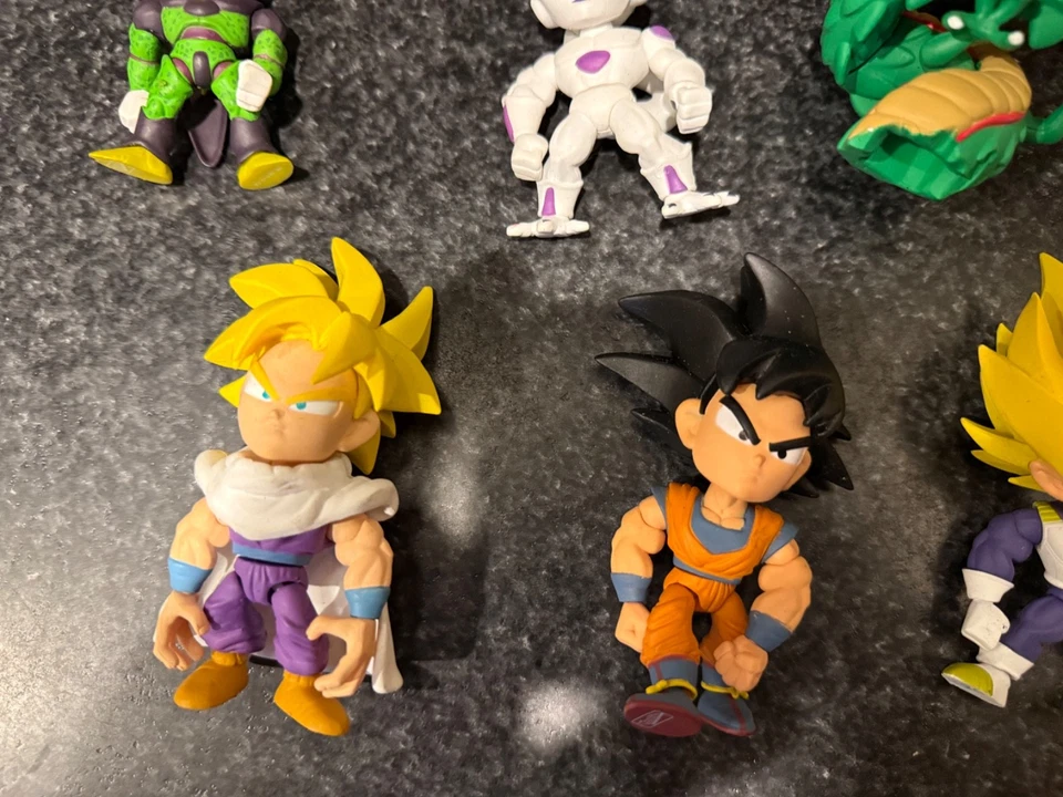 Lote de 6 figuras de vinilo Dragon Ball Z de 3" Loyal Subjects + 3/4 piezas Dragon Chase Foto 4 de 4
