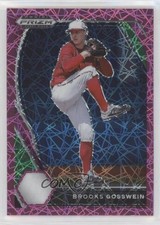 2021 Panini Prizm Draft Picks Pink Velocity Prizm Brooks Gosswein #PDP124 1n0