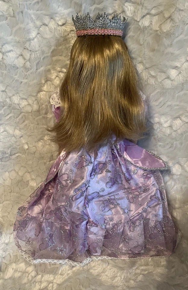 Rare Vtg 1998 Battat Blue Eyes - Movable LIds - Long Blonde Hair American Doll - Image 3 of 4