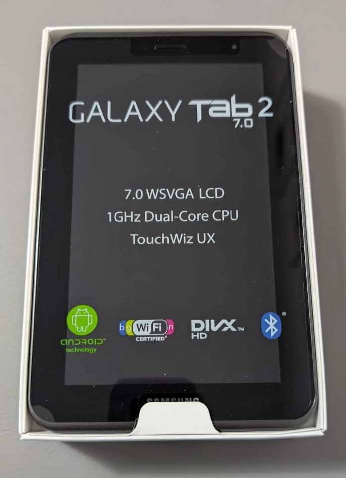 Samsung Galaxy GT-P3100 Tab 2 - 7.0 8GB Titanium Silver Unbenutzt! mit OVP - Bild 3 von 4