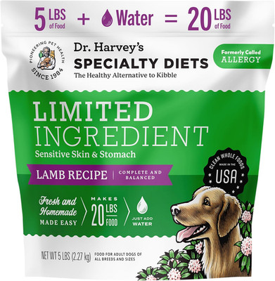 Specialty Diet Limited Ingredient - Human Grade Dog Food for Dogs with Sensitivi