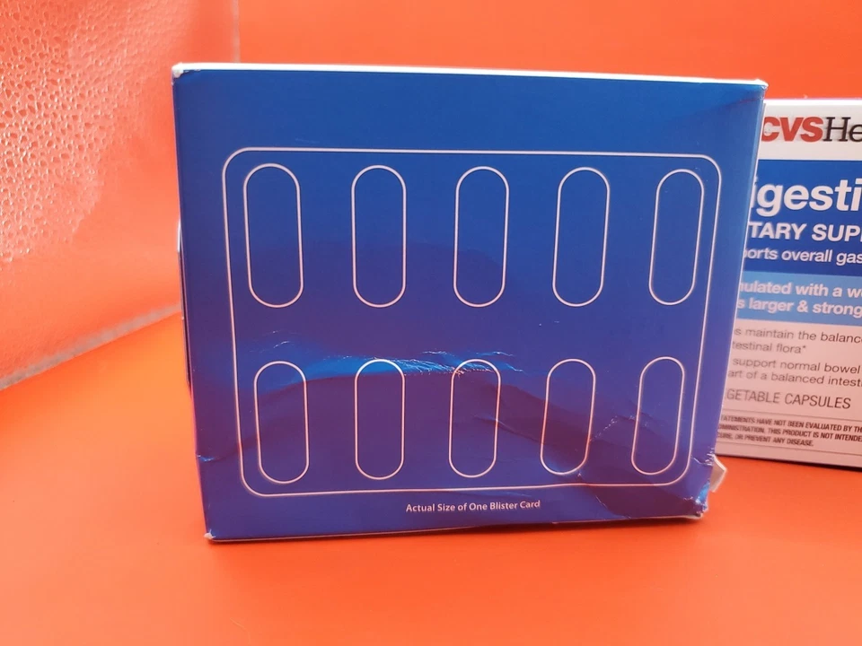 Пробиотическая пищевая добавка CVS Health пищеварительная пищевая добавка 50 капсул срок годности 11/25 упаковка 2 шт. - Изображение 3 из 4