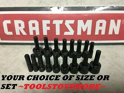 sears Craftsman NUT DRIVER BIT SAE and Metric  Brand new Choose Size