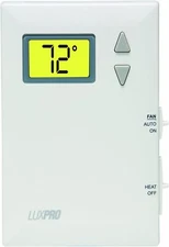LuxPRO PSD010BF Heating Only with Fan Digital Thermostat