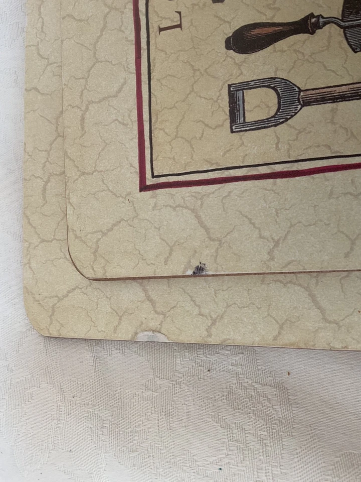 Luxury six plate mats and six glass mats "Les Plaisirs Du Jardin" - Image 4 of 4