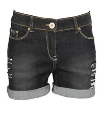 Womens Stretch Denim Shorts Mid Waist Summer Casual Boyfriend Hot Pant Size 8-20