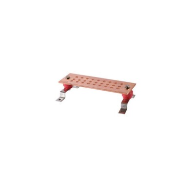 Ortronics GB4X12J 1/4'' Thick Electrolytic Tough Pitch Standard Ground Bar