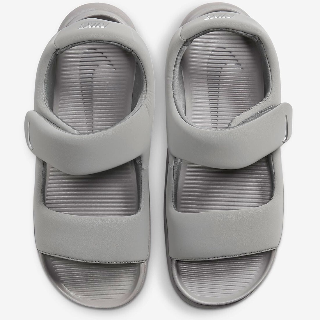 靴 Nike Calm \"Flat Pewter/llic Silver\" Shop Nike Calm 'Flat Pewter' Men's Slides - | Millennium Shoes