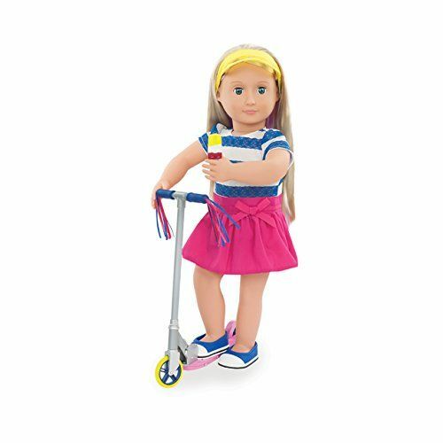 Our Generation Cute to Scoot Clothing Outfit & Scooter Set for 18" Doll NEW