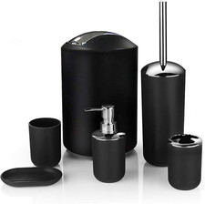 Design Moderno 6 Pezzi Set di Accessori per Il Bagno Bottiglie per Lozione, Port