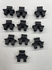 Lot 10 GBIC SFP X2 Dust Caps Suitable Duplex SC Fiber Optic Module Dual Silicone
