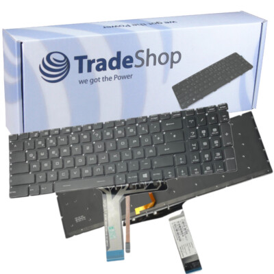 Original Notebook Tastatur Deutsch für MSI Steelseries GE73 7RC 7RD Raider / RGB
