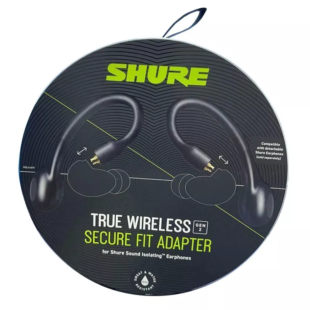 Adaptateur Shure RMCE-TW2 True Wireless Secure Fit Gen 2 (ensemble complet)  pour