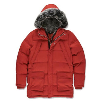 Jordan Craig Fargo Fur Lined Parka Men's Jacket Red 91397