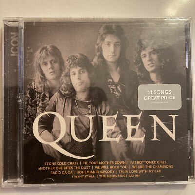 Queen - Icon Greatest Hits 11 Hits with Freddie Mercury BRAND NEW SEALED *Read