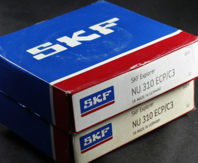 One SKF NU 310 ECP/C3 Cylindrical Roller Bearing 50 MM ID Germany NEW