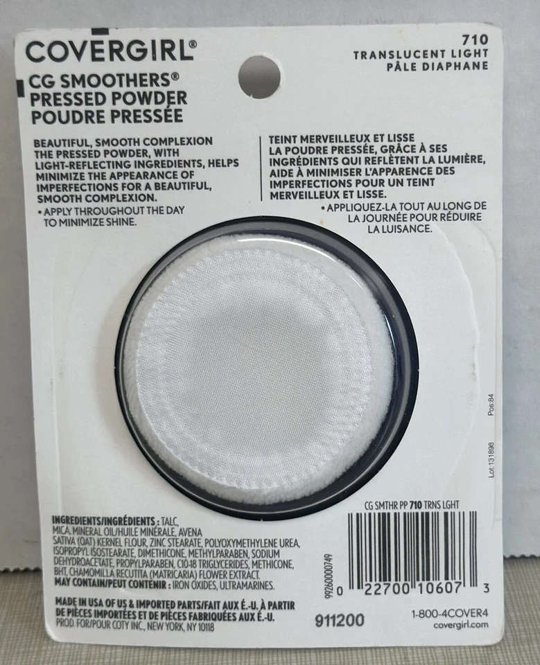 Covergirl CG Smoothers Pressed Powder #710 Translucent Light - Image 3 of 3
