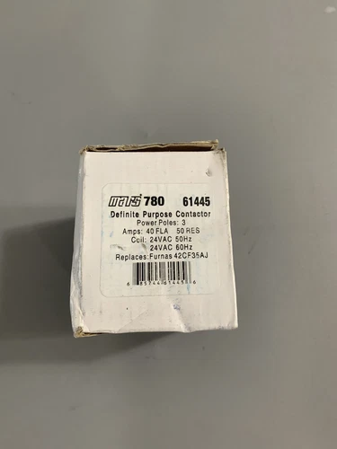 Mars 780 61445 Definite Purpose Contactor 24VAC 50/60Hz.