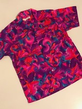 Vintage 60s Made in Hawaii Hawaiian shirt size large