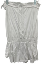 EXPRESS Womens White Strapless Dress Size Large Mini Dress Ladies