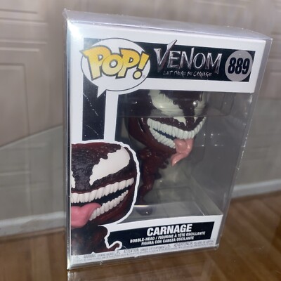 Funko Pop! Marvel Venom CARNAGE #889 Vinyl Figure Bobble-Head Funko Pop! Marvel Venom CARNAGE #889 Vinyl Figure Bobble-Head
