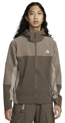 Nike ACG Sun Farer Cordura Full-Zip Jacket Brown Mens Multi Sizes DH3103-004