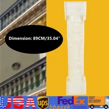 89cm Roman Concrete Column Mold Balcony Garden Pool Fence Cement Railing Mold