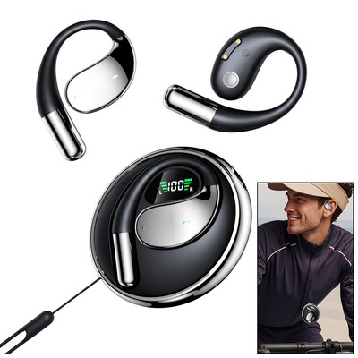 2025 Bluetooth 5.4 Sport Kopfhörer Kabellos 60h Akku Ohrhörer für iPhone Android