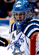 Christopher Gibson Signed Chicoutimi Sagueneens 5x7 Photo #1