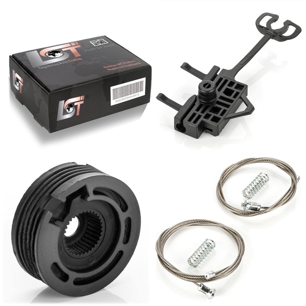 Window Regulator Repair Kit Front Left For Fiat Linea 323 07-15