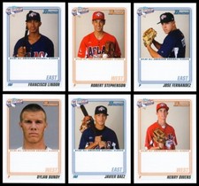 2010 BOWMAN AFLAC COMPLETE 38 CARD SET FRANCISCO LINDOR JAVIER BAEZ