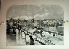 Basle, Switzerland, Book Illustration (Print), c1890