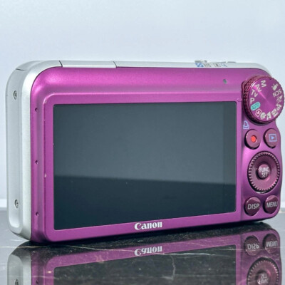 Canon PowerShot SX210 IS 14.0MP 14x Zoom Purple Digital Camera