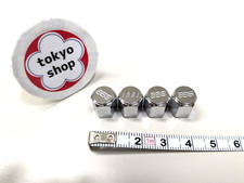 Bbs Air Valve Caps Set Of 4 Silver P5615011 New From Japan