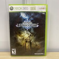 Infinite Undiscovery (Microsoft Xbox 360, 2008  with manual and both discs