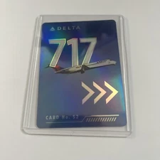 2022 Delta Air Lines Boeing 717 Aircraft Pilot Trading Card #52