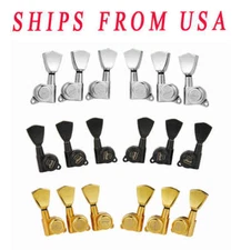Guitar 3-per-side Keystone Locking Tuners 18:1 Locking Tuning Peg Tuning Machine