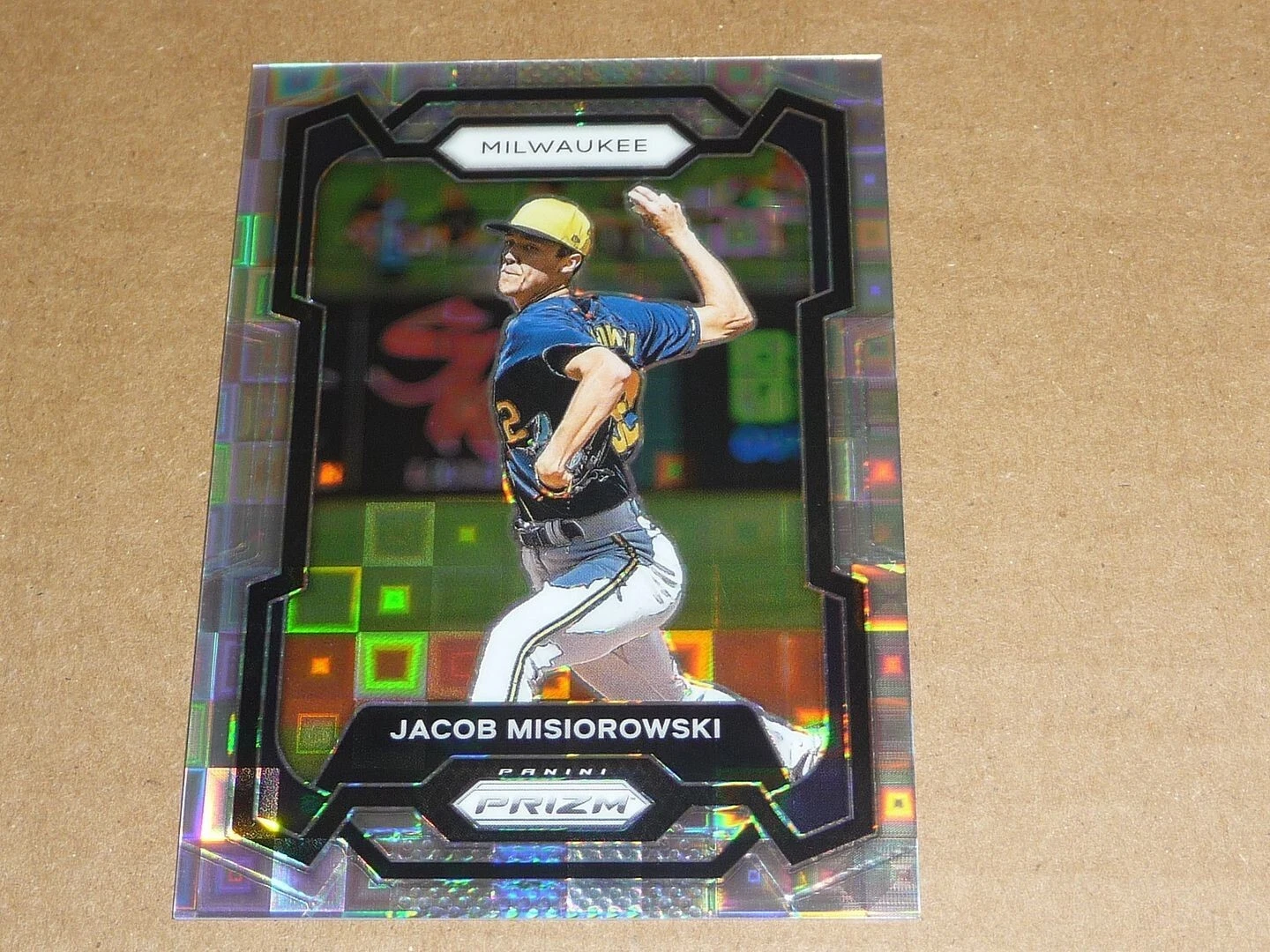 2024 Panini Prizm PREMIUM BOX SET PANDORA JACOB MISIOROWSKI 144/199 BREWERS #114
