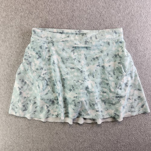 Athleta Girl Skort Girls XL Blue Spotted Game Point Skirt Tennis Golf Athletic - Picture 14 of 14