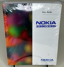 Nokia 3390/3391 Cell Phone User Guide and Instruction Manual New Sealed