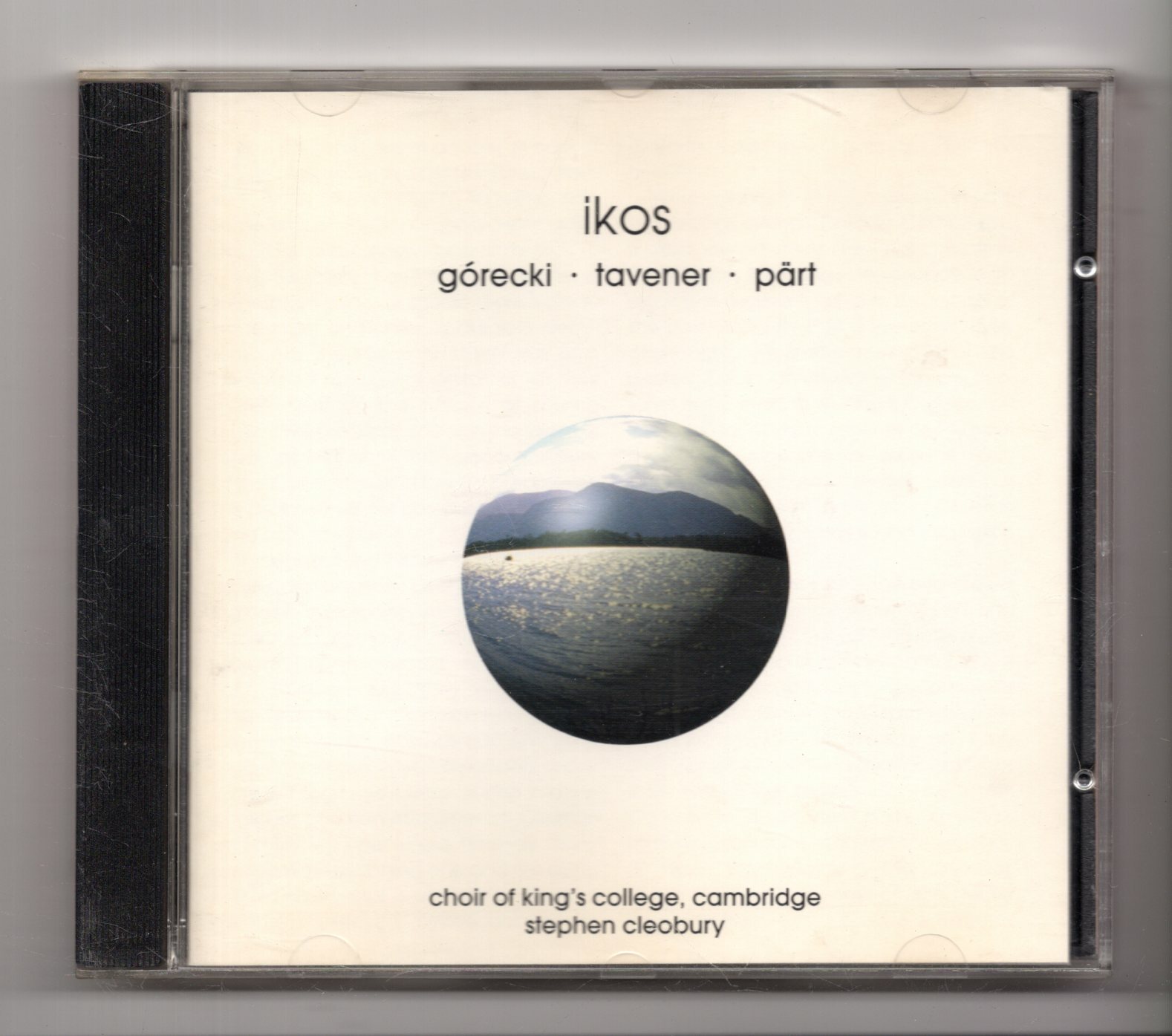 (JN773) Choir Of King's College Cambridge, Ikos - 1994 CD