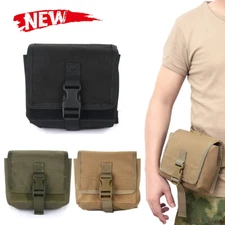 Molle Pouch Tactical Utility EDC Waist Pouch Nylon Military Hiking Camping Gear